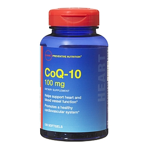 GNC輔酶CoQ-10抗氧化保護心臟膠囊60粒裝 $34.99