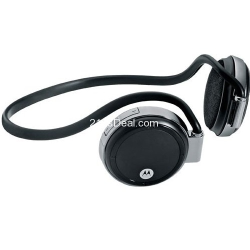 史低价！Motorola摩托罗拉 S305立体声蓝牙耳机(带mic麦克风)，原价$99.99，现仅售 $24.00