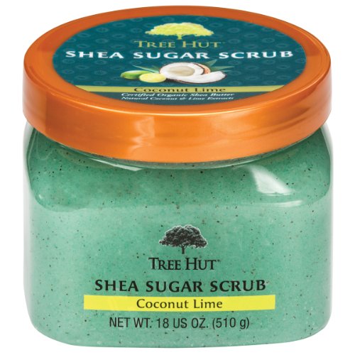 Tree Hut Shea Sugar Body Scrub, 18-Ounce Jars (Pack of 3), 18oz, only $4.82