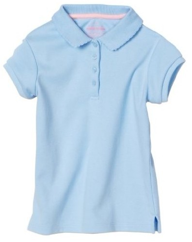 Nautica Sportswear Kids Girls 7-16 Short Sleeve Polo With Pico $14.99(37%off)