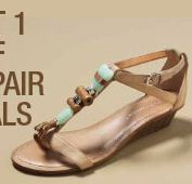 Buy one, get one 50% off sandals at Lord&Taylor!