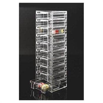Acrylic Organizer Tower with 10 Drawers $19.99