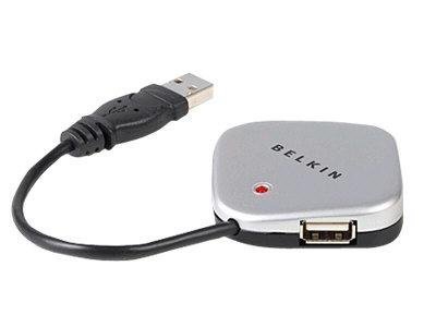 貝爾金Belkin 超便攜 USB 2.0 四介面USB擴展中心 $4.99