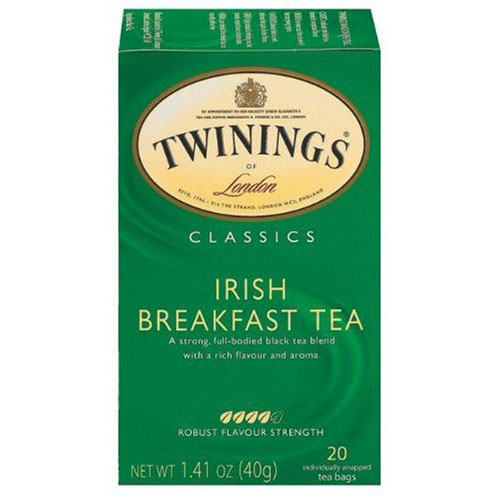 Twinings Irish Breakfast Tea, Tea Bags, 20-Count Boxes (Pack of 6)$13.62