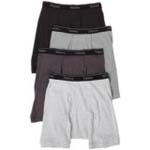 Hanes Classics Men's 4-Pack Multi-Color Boxer Brief Underwear $10.80 + Free Shipping