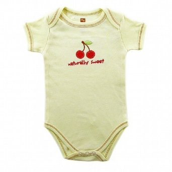 Hudson Baby高品质婴儿有机纯棉可爱蔬果连体衣 $3.99起