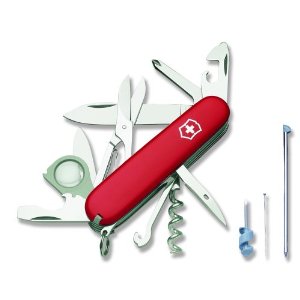 Victorinox Swiss Army Explorer Plus Pocket Knife (Red) $29.10