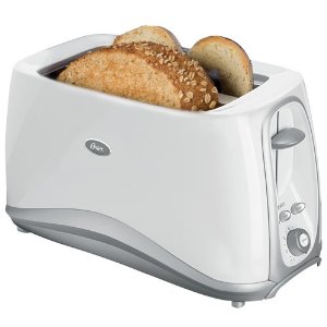 Oster 6382 Inspire 4-Slice Long Slot Toaster, White  $8.64 
