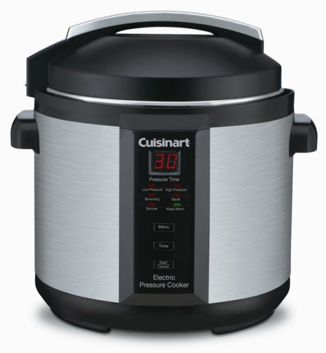 Cuisinart CPC-600AMZ 1000瓦 6誇脫容量不鏽鋼電高壓鍋，原價$185.00，現僅售$69.99，免運費