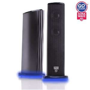 GOgroove SonaWAVE Ti Full-Range USB Powered 2.0 Channel Computer Speakers for Laptops $19.99