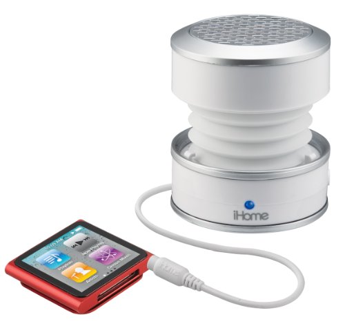 iHome iHM61W Rechargeable Color Changing Mini Speaker   $17.99
