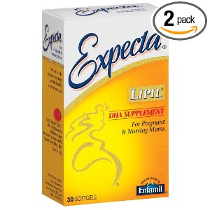 美赞臣 Enfamil Expecta Lipil 哺乳妈妈专用DHA胶囊（两盒装，每盒30粒）$19.25