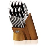 Chicago Cutlery厨房刀具18件套，原价$94.99，现仅售$75.99，免运费