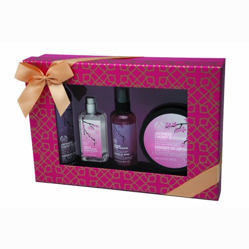 The Body Shop Japanese Cherry Blossom Shower, Soften and Spritz Gift Set$34.00+Free shipping