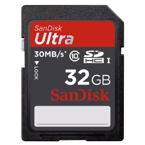 SanDisk Ultra 32 GB SDHC Class 10, only $16.99 