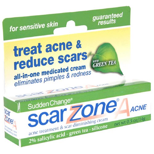 Scar Zone敏感皮肤用全效绿茶祛痘印霜（3支装） $17.34 + 免运费
