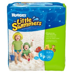 宝宝游泳必备！好奇 Huggies Little Swimmers 婴儿尿布泳裤  $9.47