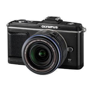 給力一跳！奧林巴斯 Olympus E-P2微型可換鏡頭數碼相機+14-42m鏡頭套裝   $369.99