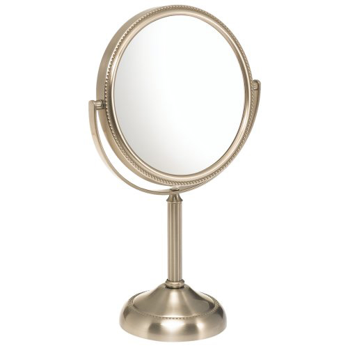 Jerdon JP910NB 6-Inch Table Top Mirror, 10X Magnification, Nickel Finish $11.99(52%OFF) 