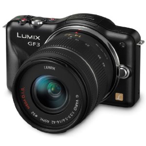 僅限今天！松下Panasonic Lumix DMC-GF3微單相機+14-42mm鏡頭 $279.99