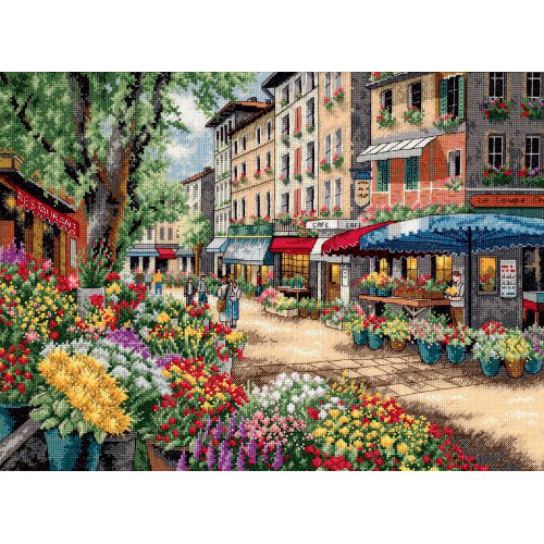 Dimensions Needlecrafts Counted Cross Stitch, Paris Market $26.46+ Free shipping