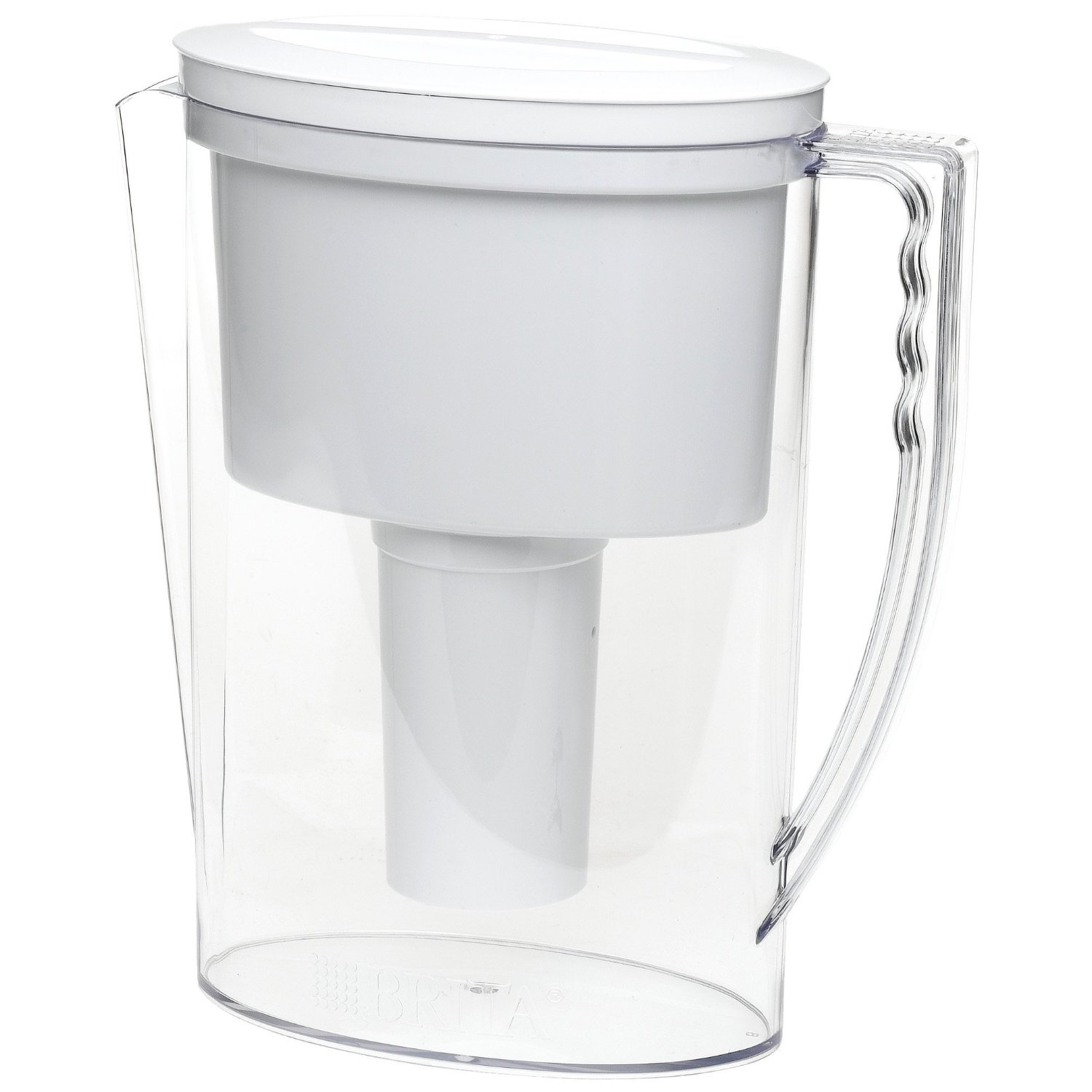 Brita Slim Water Pitcher with 1 Filter, White, 5 Cup $6.19
