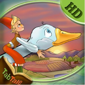 免费安卓 Android 软件：《尼尔斯骑鹅旅行记（The Wonderful Adventures of Nils）》儿童互动故事书 HD版   