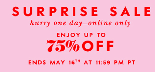 Kate Spade: Up to 75% off Surprise Sale + $5 Shipping: Up to 75% off Surprise Sale + $5 Shipping