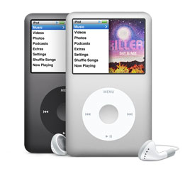 Apple iPod classic 160 GB (7th Generation) NEWEST MODEL $228.99 (8%off)