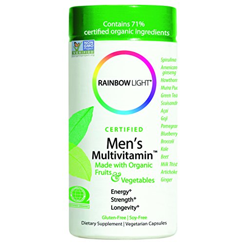 Rainbow Light, Men's Organic Multivitamin, 120 count - Package May Vary $10.87 +free shipping
