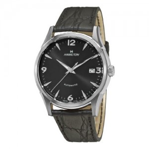 Hamilton Men's H38715731 Timeless Class Black Dial Watch, only $430.58, free shipping
