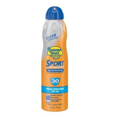 Banana Boat Sunscreen Ultramist Sport With High Uva Spf 30(Pack of 3) $12.59+free shipping