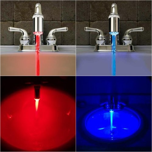 LED Kitchen Sink Faucet Sprayer Nozzle $3.89+$2.99 shipping