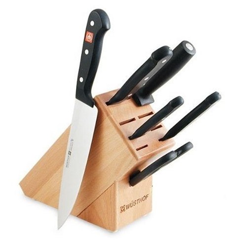 Wusthof Gourmet 7-Piece Knife Set with Block  $91.49 