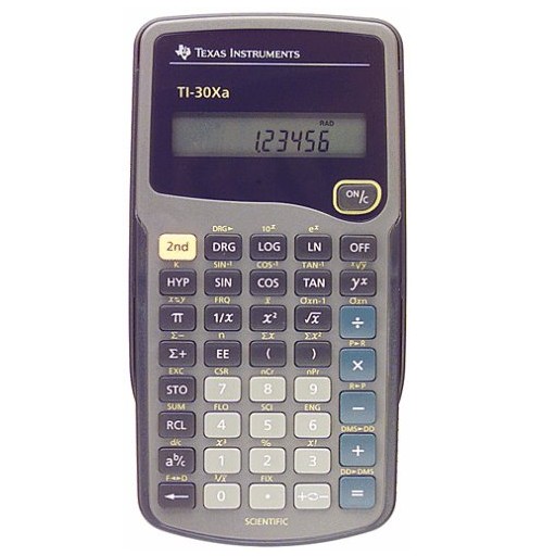 又降！Texas Instruments德州仪器TI30XA科学计算器 现打折53%仅售$8.44