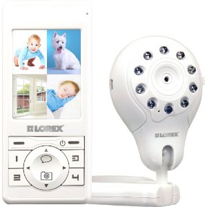 Lorex LW2003 LIVE snap Video Baby Monitor (White, one camera)   $129.00