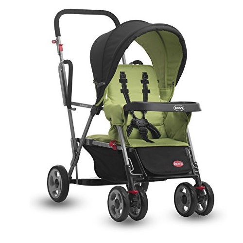 Joovy Caboose Stand On Tandem Stroller, Appletree, only $101.99, free shipping