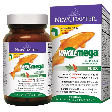 New Chapter Wholemega Flex, 60 Softgels, only $18.14, free shipping