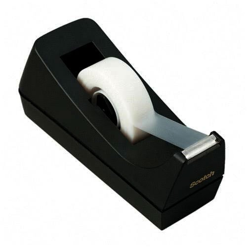 Scotch Desk Tape Dispenser, 1in. Core, Black $1.99