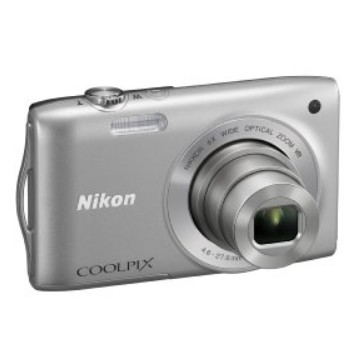 Nikon COOLPIX S3300 16 MP Digital Camera $69