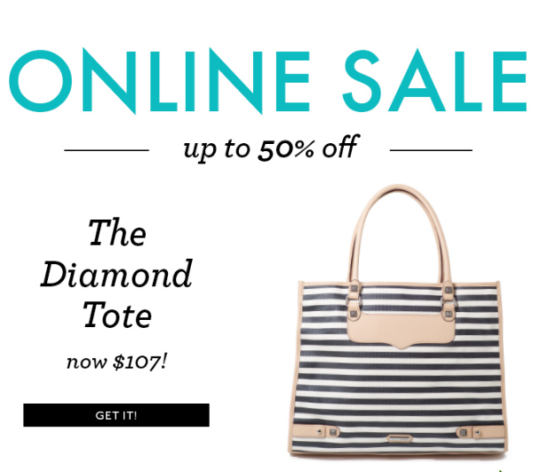 Rebecca Minkoff online sale! up to 50%off
