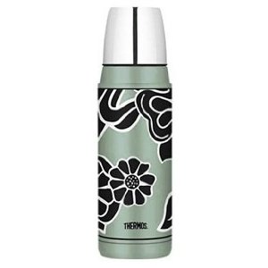 THERMOS VACUUM INSULATED 16 OZ GREEN FLOWER BEVERAGE BOTTLE  $16.99
