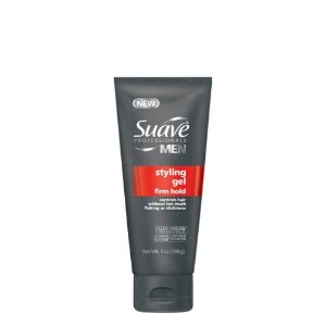 Suave Professionals, Men's Styling Gel, Firm Hold, 7-Ounces (Pack of 4) $9.50 