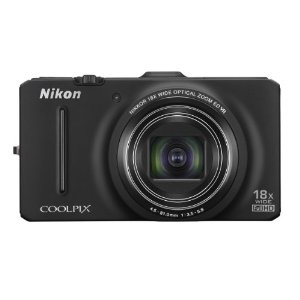 Nikon COOLPIX S9300 16 MP CMOS Digital Camera (Black)  $189.99