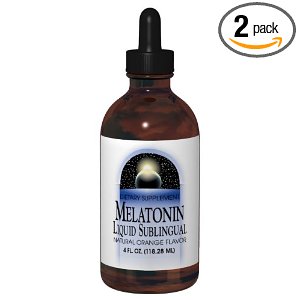 Source Naturals Melatonin Liquid, Natural Orange Flavor, 2 Ounce (Pack of 2) $11.84