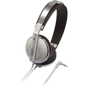 Audio Technica ATH-RE70WH Classic Retro Style On-Ear Headphones, White  $42.54 