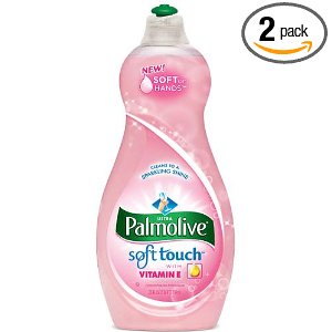 Palmolive Ultra Soft Touch with Vitamin E Dish Liquid, 25-Ounce (Pack of 2) $5.99(40%off)