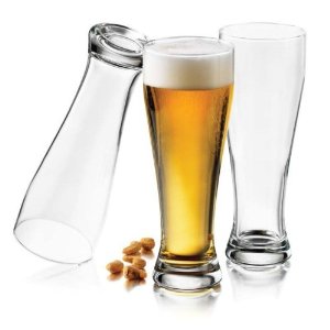 又降！Libbey Giant Pub 22-1/2盎司啤酒玻璃杯（6只装）$12.89