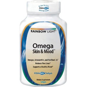 改善皮膚和心情！潤泊萊 Rainbow Light Omega 魚油60粒裝 特價$16.16(46%off)