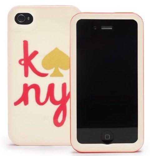 湊單佳品！妞兒們最愛的Kate Spade經典圖案 iPhone 4硬質手機殼 $9.68